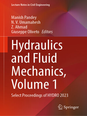 cover image of Hydraulics and Fluid Mechanics, Volume 1